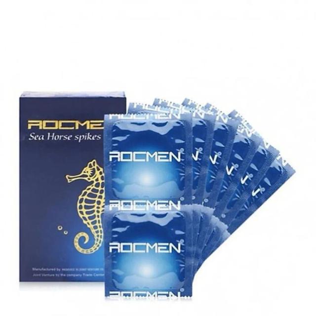 (Hộp 10 cái) Bao cao su Rocmen ngựa xanh kéo dài thời gian