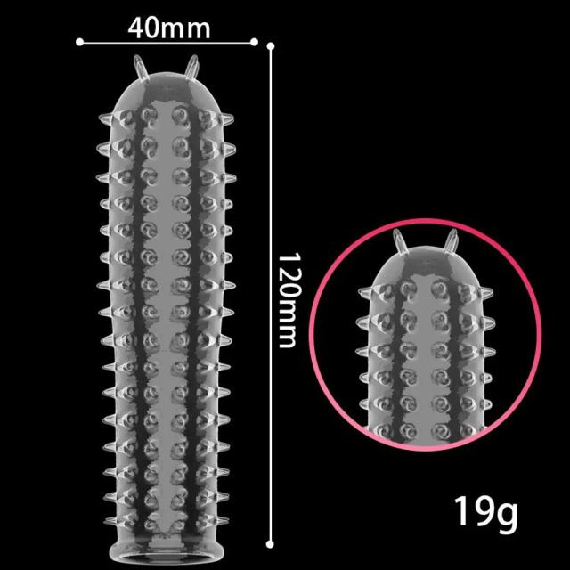 BCS đôn dên gai nhọn toàn thân 4cm silicon