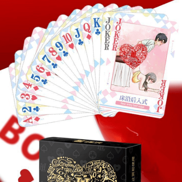 Bộ bài 52 kiểu quan hệ đồ chơi tình dục dành cho người lớn (màu đen)