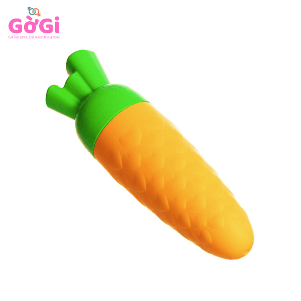Cà Rốt Rung Mini Siêu Dễ Thương – Máy Massage Cầm Tay Êm Ái, Kích Thích Nhanh