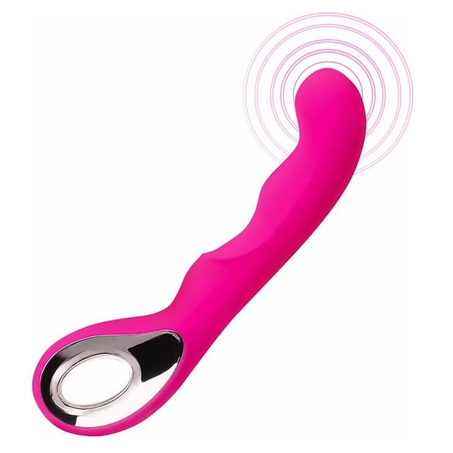 Máy rung kích thích điểm G thiết bị tình dục dành cho nữ pin sạc màu đỏ