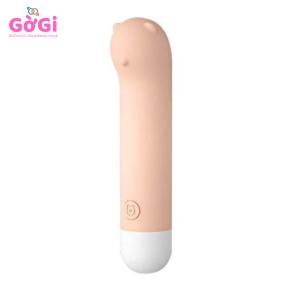 Máy rung màu kem có nhiều chế độ rung pin sạc cao cấp