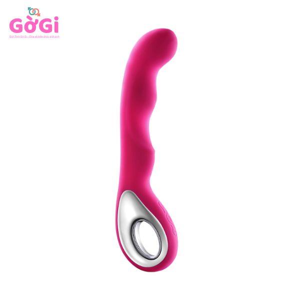 Máy rung kích thích điểm G thiết bị tình dục dành cho nữ pin sạc màu đỏ