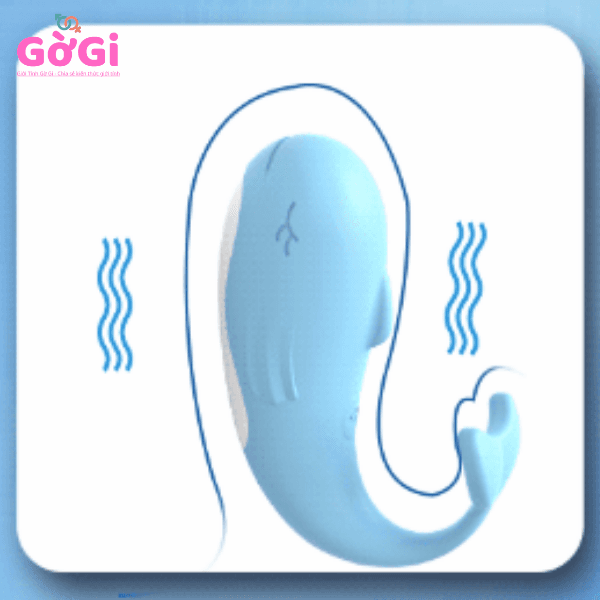 Trứng Rung Cá Voi Không Dây Điều Khiển Bằng ĐIện Thoại