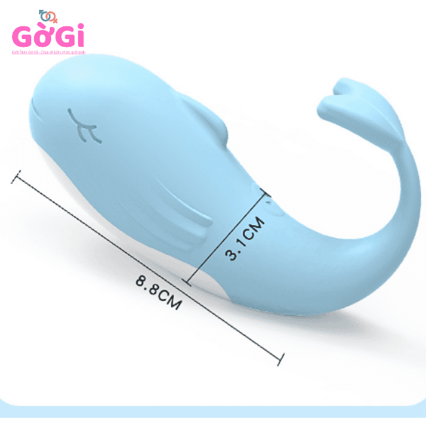 Trứng Rung Cá Voi Không Dây Điều Khiển Bằng ĐIện Thoại