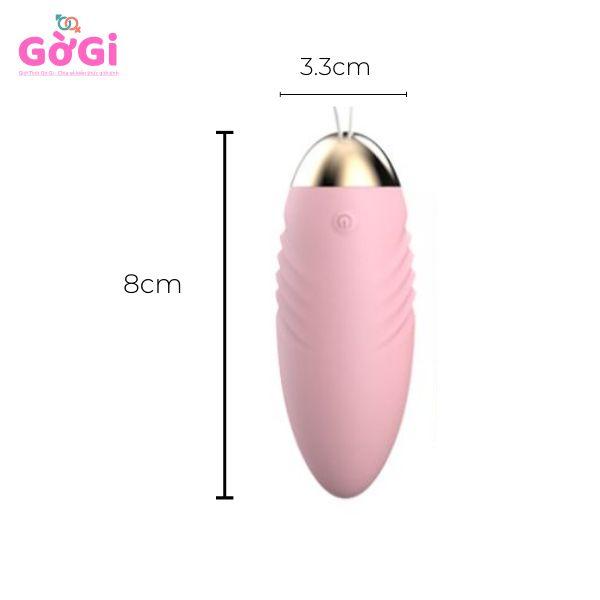 Trứng rung điều khiển từ xa, phiên bản cao cấp có làm ấm