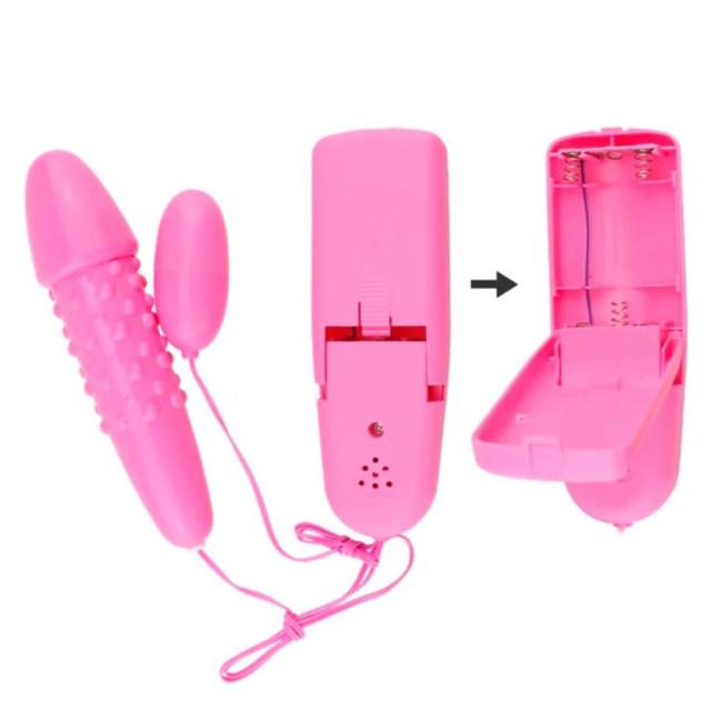 Trứng rung đôi có gai màu hồng