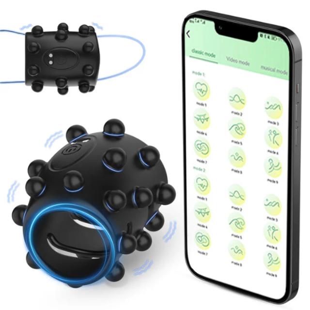 Bao Đôn Dên Đeo Silicone Rung Mạnh – Điều Khiển App, Rung Êm, Sạc USB