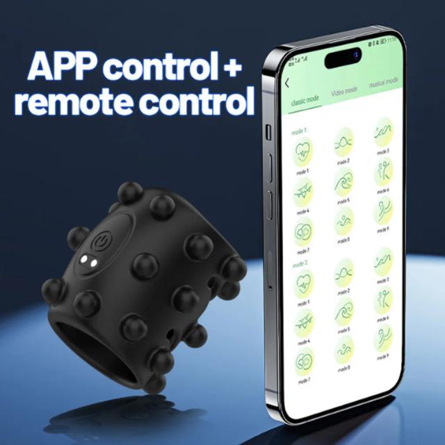 Bao Đôn Dên Đeo Silicone Rung Mạnh – Điều Khiển App, Rung Êm, Sạc USB