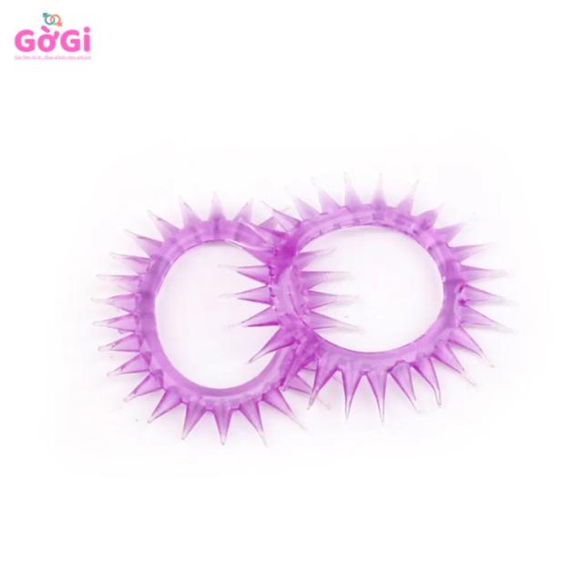 Vòng Đeo Dương Vật Gai Nhọn 360° Co Giãn