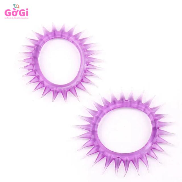 Vòng Đeo Dương Vật Gai Nhọn 360° Co Giãn