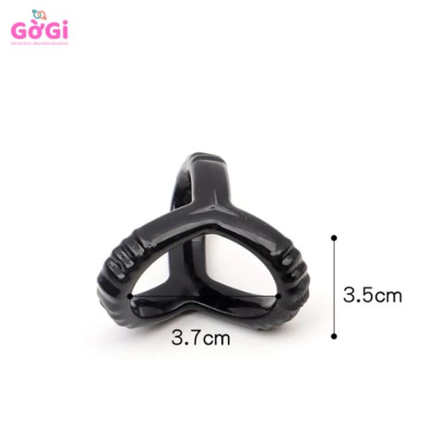 Vòng Đeo Dương Vật Silicone 3 Chấu