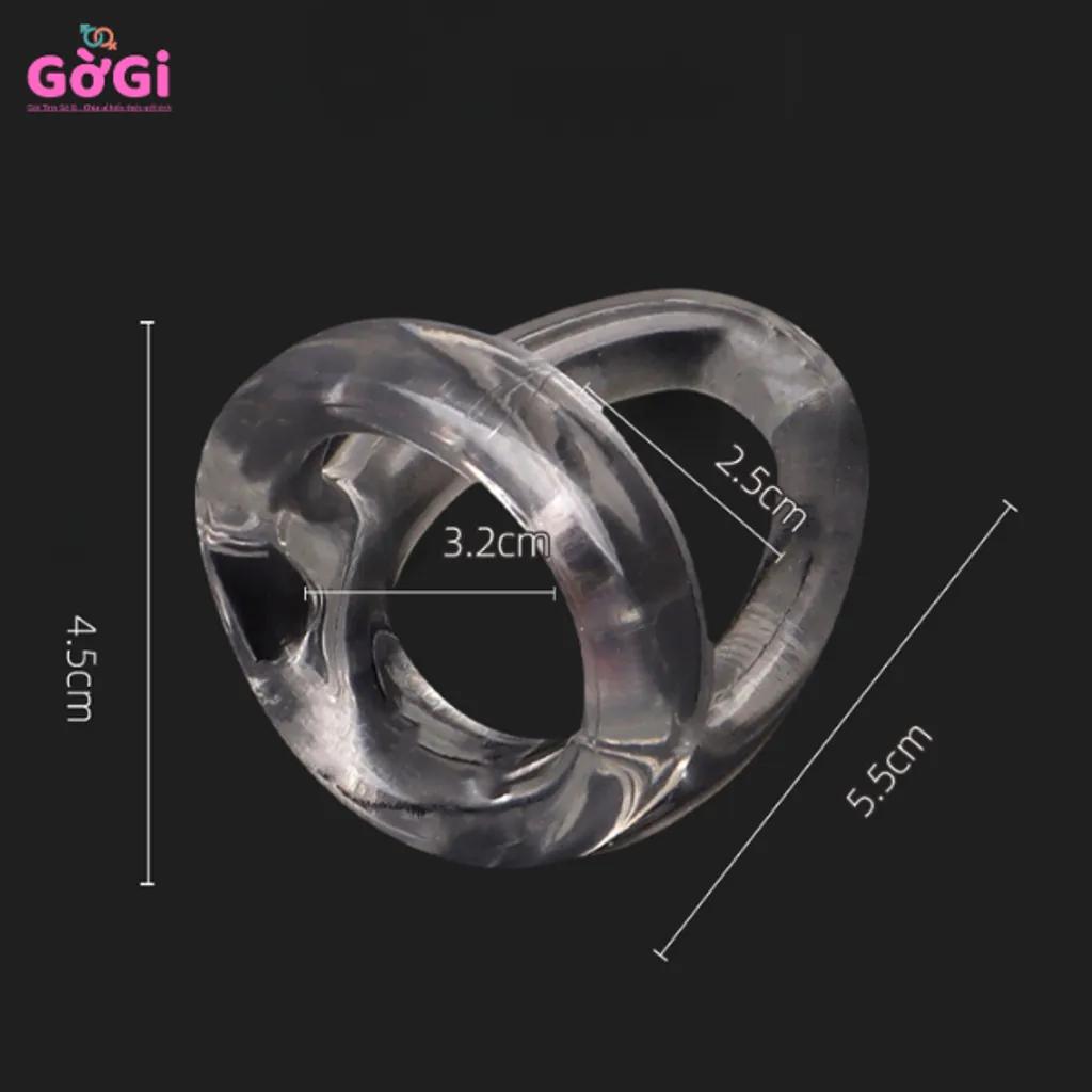Vòng Đeo Dương Vật Double Ring Silicone