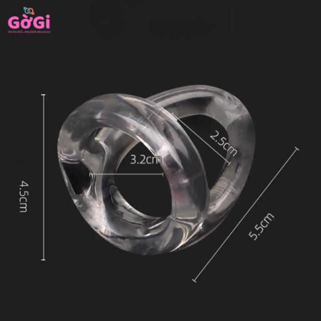 Vòng Đeo Dương Vật Double Ring Silicone