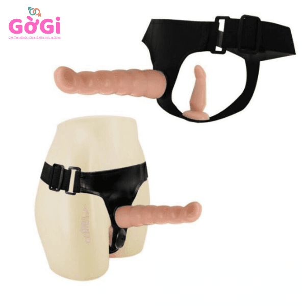 Bộ Dương Vật Đôi Đeo Hông (Strap-on) - Kích Thích Điểm G Cho Quan Hệ Đồng Giới Nữ