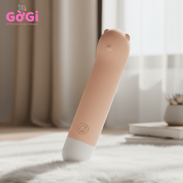 Máy rung màu kem có nhiều chế độ rung pin sạc cao cấp